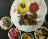 عکس مرحله 1 از دستور کباب تسبیحی