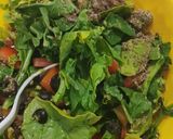 A picture of step 1 of Avocado & Rocket leaves salad #losingweight #goldenapron post13.