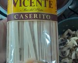 Foto del paso 5 de la receta: Fideos con crema y hongos 🍄‍🟫