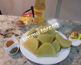 Soyayyar doya da kwai da fulawa da curcummatakin girki1 hoto
