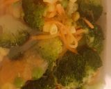 A picture of step 13 of A hearty meal full of veggies, protein, carbs. 😊.