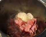 Une image de l'étape 1 de Boeuf aux pâtes.