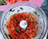 Foto del paso 4 de la receta Boquerones al horno con de salsa de picadillo de tomates