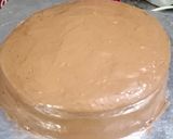 A picture of step 6 of Chocolate fusion cake 🎂🎂.
