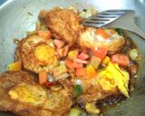 Foto langkah ke 6 dari resep Telur Ceplok Lada Hitam (step by step).