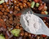A picture of step 2 of Healthy chanachaat.
