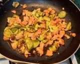 Foto del passaggio 12 della ricetta Farfalle Integrali con Zucchine Salmone e Menta Fresca