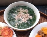 Hình bước làm 2 của món Canh rau ngót nấu thịt xay