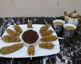 A picture of step 9 of Stuffed Fried Chillies.