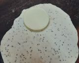 A picture of step 4 of Chatpati papdi.