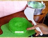 Foto langkah ke 6 dari resep Bolu kukus pandan (irit telur).