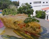 Foto del paso 6 de la receta: Quiche de cangrejo a mi estilo