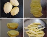 A picture of step 1 of Potato Peanuts Khichdi.
