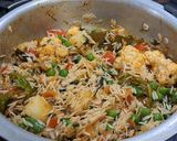 A picture of step 8 of Brinji Rice.