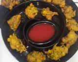 A picture of step 6 of Crispy corn onion fritters.