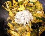 A picture of step 5 of Phulkopir Data Chorchori (Cauliflower Stems Stir Fry - Bong Style).