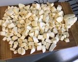 Une image de l'étape 12 de Soupe de carottes, panais et navets au lard.