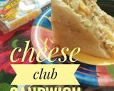 A picture of step 6 of Cheese Club sandwich.