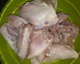 A picture of step 1 of Creamy baked chicken with potatoes#mashujaarecipe.