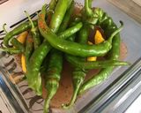 Une image de l'étape 4 de Quatuor de piments au citron, huile d'olive et épices.