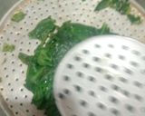 A picture of step 1 of Palak cutlet.