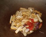 Foto langkah ke 3 dari resep Tumis tahu with sawi.