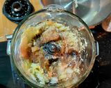 Foto langkah ke 1 dari resep Patty Daging cincang sawi putih. Mpasi friendly. Frozen food.
