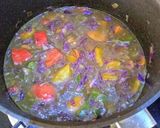 A picture of step 6 of Thai Veg Green Curry.