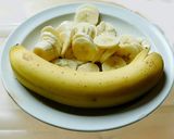 A picture of step 1 of Banana pudding.