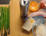 Foto del paso 1 de la receta: Spaghetti carbonara con espárrago verde