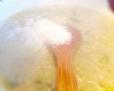 Foto del paso 4 de la receta Risotto de espárragos verdes con caldo de alcachofas