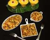 A picture of step 7 of Mango Macaroni.