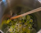 A picture of step 3 of Simple, Quick, and Easy Leek Soup.