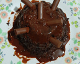 Foto del paso 4 de la receta: Volcanico de chocolate fácil y rápido (sin horno)
