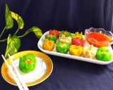 Foto langkah ke 6 dari resep 🥡 Dimsum Rainbow (Ayam Udang Jamur).