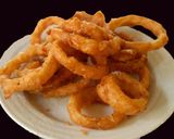 A picture of step 4 of Crispy tasty onion Rings.