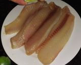 A picture of step 1 of Ceviche - Tilapia.