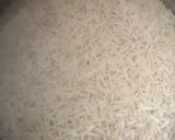 A picture of step 1 of Fried Veg Biryani.