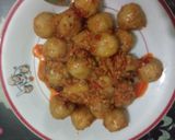 Foto langkah ke 5 dari resep Baso bumbu merah pedas sederhana.