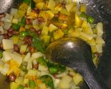 A picture of step 2 of Sabudana Khichdi.