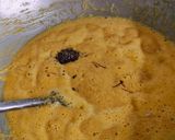 A picture of step 2 of Besan ladoo.