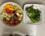 A picture of step 1 of Tri-Color Quinoa Fruit Salad.