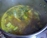 Foto del paso 10 de la receta: Sopa de verduras con pencas de coliflor y jarrete de cordero