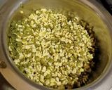 A picture of step 1 of Moong dal Panori.