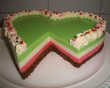 Foto del paso 9 de la receta: Corazón multicolor
