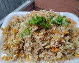 Foto del paso 7 de la receta: Arroz🍚de coliflor🍜🍛al estilo "chino"🤪😜😋
