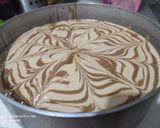 Foto langkah ke 8 dari resep Bolu Zebra Kukus White Coffe.