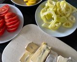Grillezett zöldségek sajttal recept fázis 1 fotója