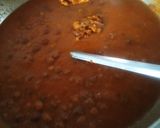 A picture of step 6 of Chana Masala.