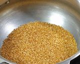A picture of step 1 of Gobindobhog rice vegetable khichdi.